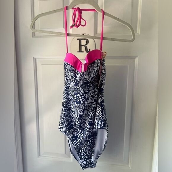 NWT Lilly Pulitzer for Target One Piece Bathing Suit Small - Picture 1 of 5